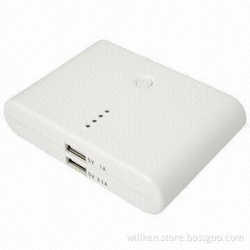Portable Power Bank for iPhone/iPad/MP3/Tablet PCs with 12,000mAh Capacity